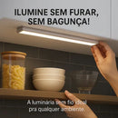 Luminária Led sem fio Slim Motion - Economize até 20% de energia elétrica por mês!