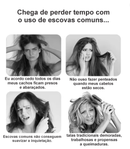 Escova Alisadora de Cabelo 5 em 1 Sem Fio HairLux – luxo, exclusividade e praticidade.