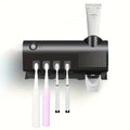 Aplicador inteligente de Creme Dental - Dispensa de Escovas com Esterilizador Ultra Violeta