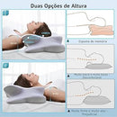 Travesseiro ortopédico - O Nº 1 da internet: Elimina dores na cervical, cabeça e costas.