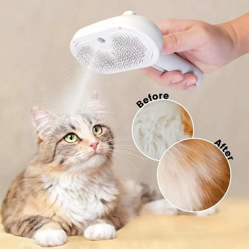 Escova 3 em 1 Recarregável a Vapor - PetClean Max